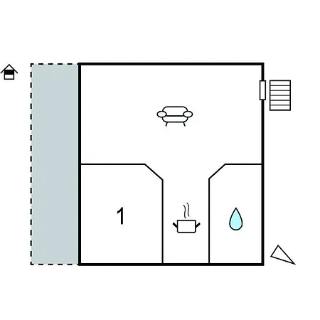 1 Bedroom Pet Friendly In Вигань